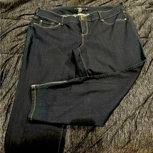 Torrid stiletto zip leg jeggings